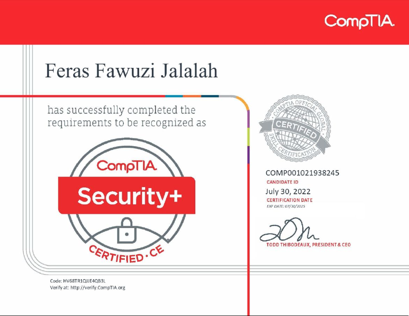 Featured image of post How I Pass the CompTIA Security+ (SY0-601)